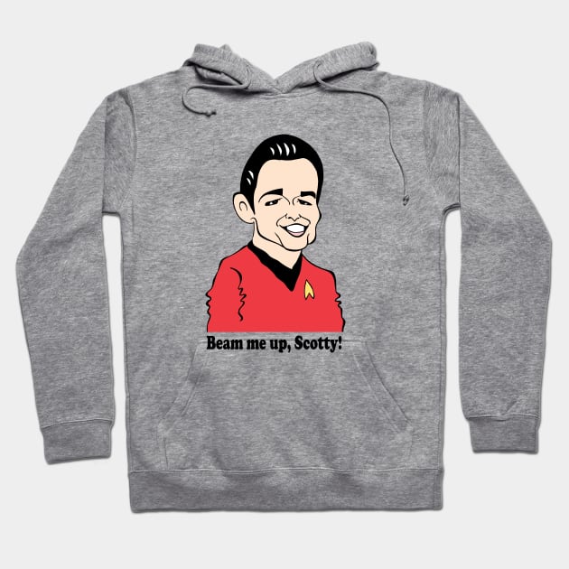 ENGINEER SCOTTY FAN ART Hoodie by cartoonistguy